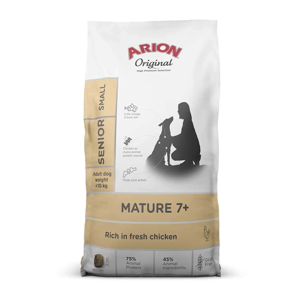 Arion Original Mature 7+ Senior Small Chicken & Rice