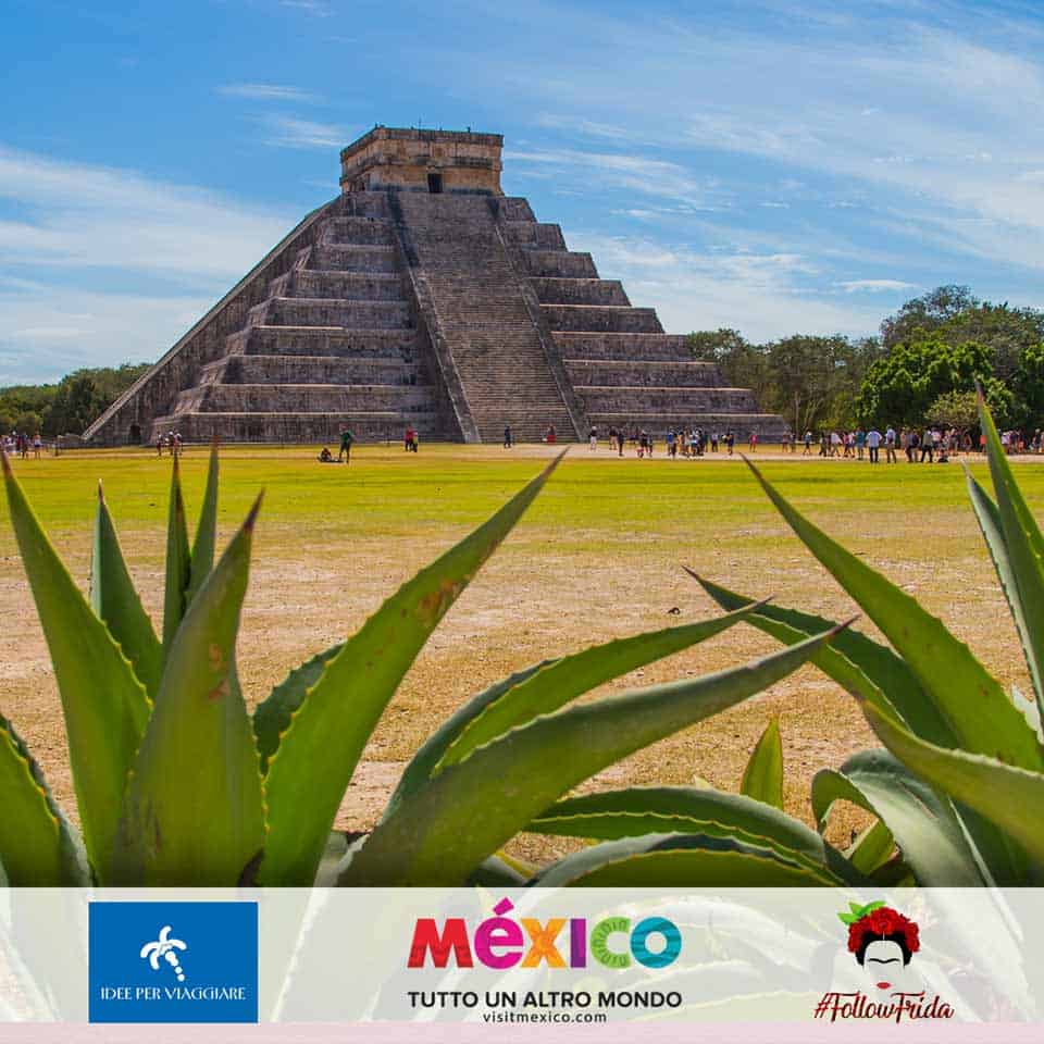Piramide di Chichenitza in Messico