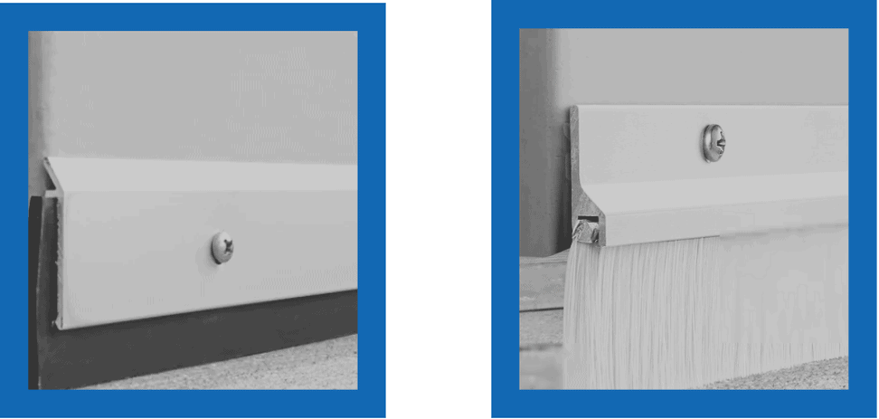 Sweeps - Harry's Locksmith - Weatherstripping Sweeps - Harry's Locksmith - Weatherstripping