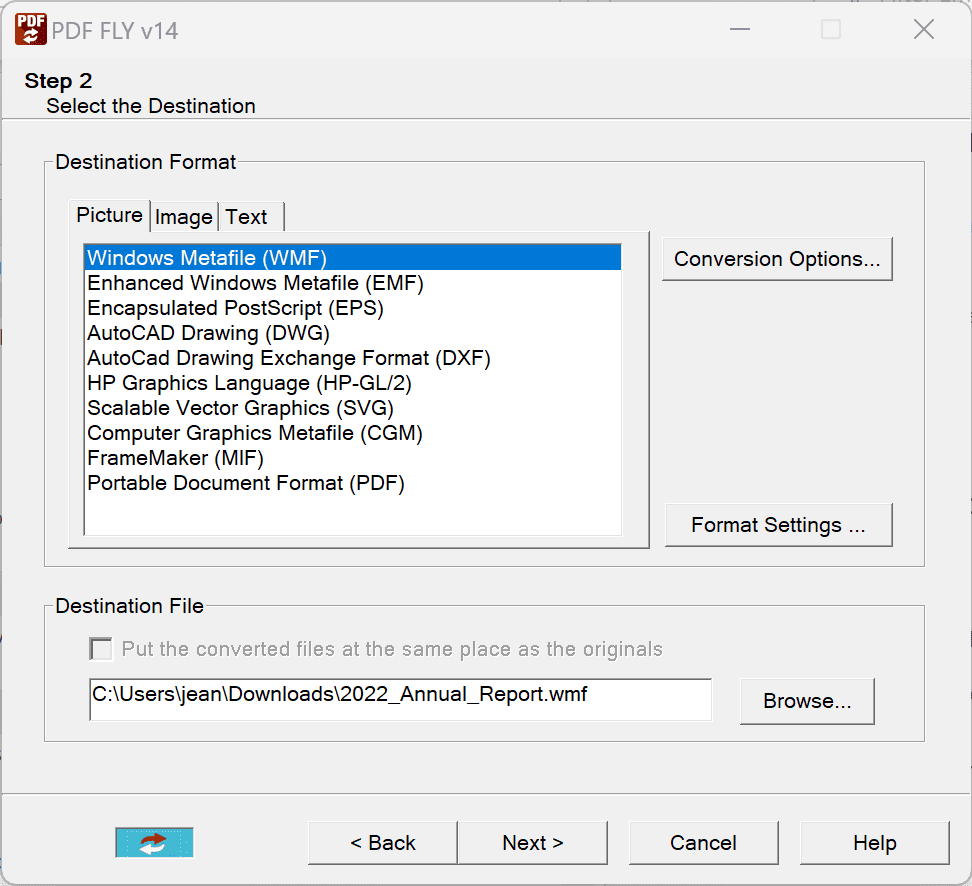 How to convert PDF Drawings with PDF FLY