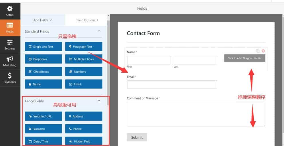 WPforms：最好的Wordpress表单插件丨超过300万下载量 - WP插件优选 丨优选吧