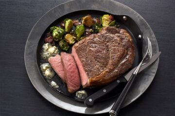 boneless ribeye steak recipe with brussel sprouts