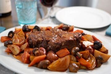chuck roast with root vegetables
