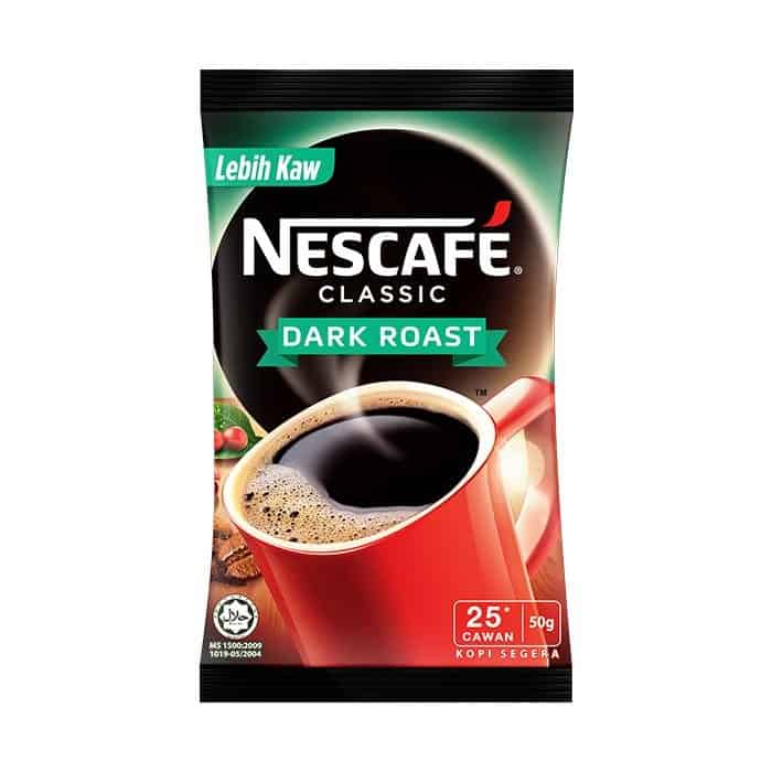 Nescafe classic dark roasted