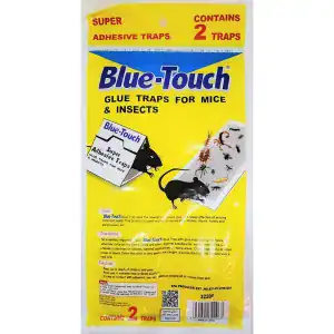 Jumbo size super strong blue touch glue traps for mice & insects (2 traps/pack)