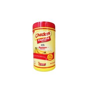 Checker banana flavour custard 400g