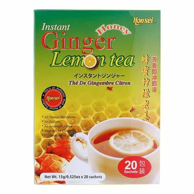 Honsei honey instant ginger lemon tea 360g