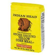 Indian head yellow corn meal