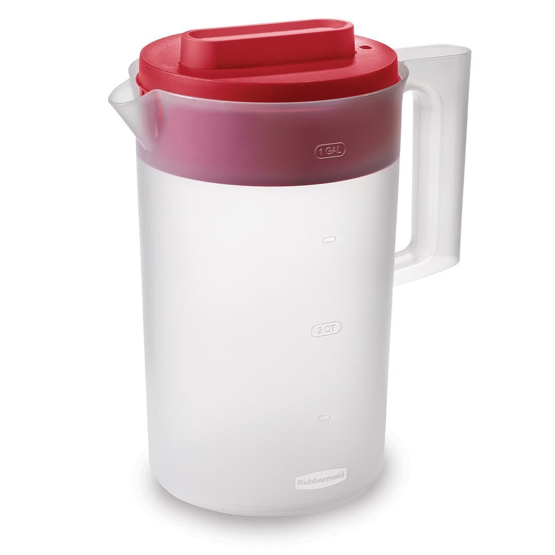 Gallon plastic pitcher