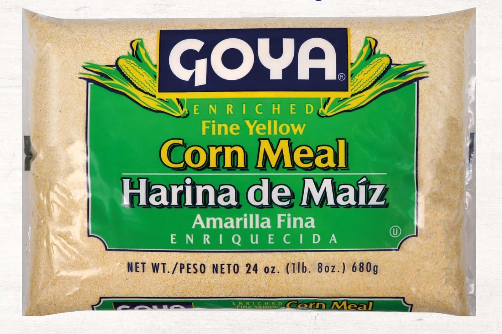Goya enriched coarse yellow corn meal 24oz