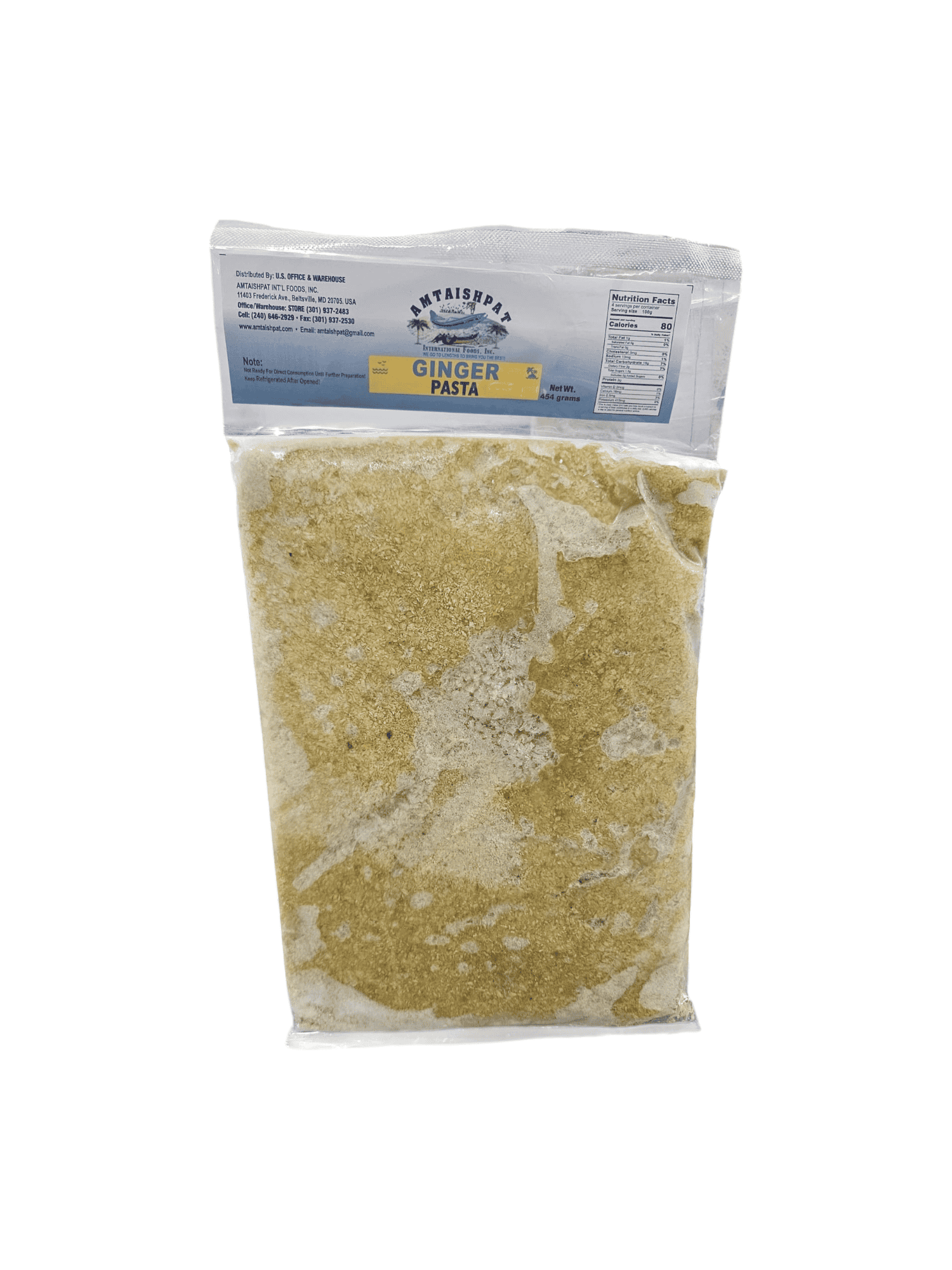 Amtaishpat ginger paste 454g
