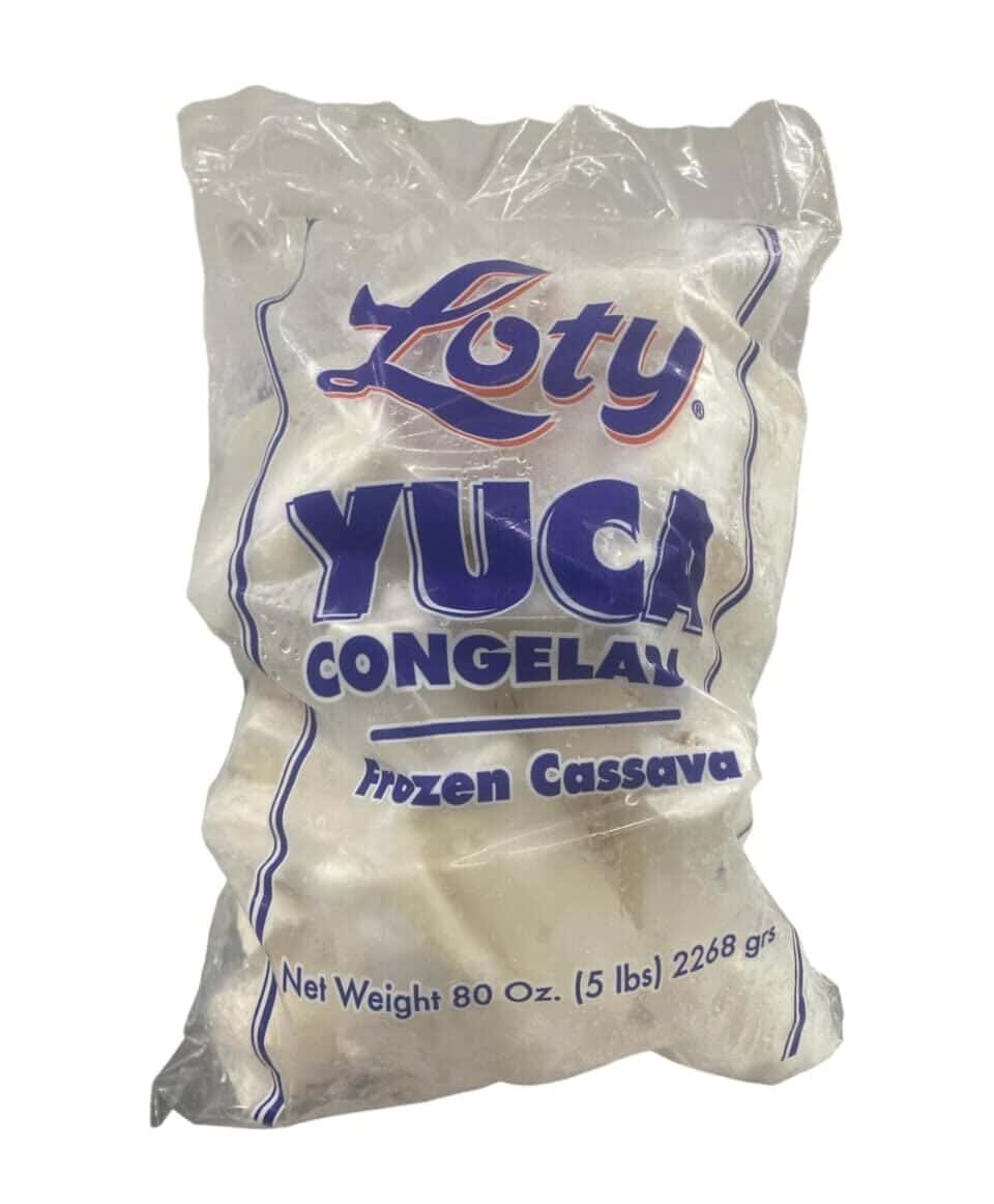 Frozen loty yuca