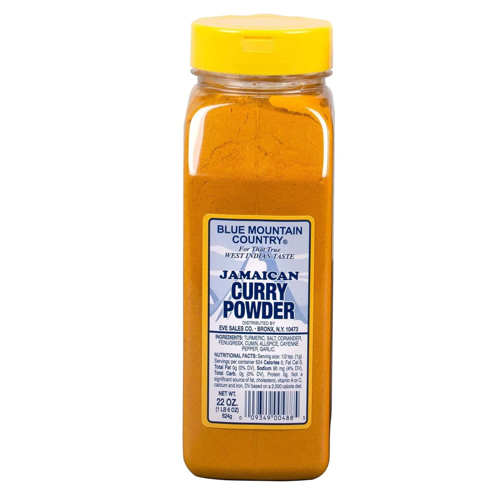 Blue mountain country jamaica curry powder 624g