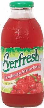 Everfresh cranberry strawberry juice 473ml
