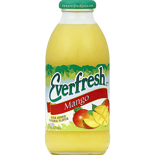 Everfresh mango juice 16oz