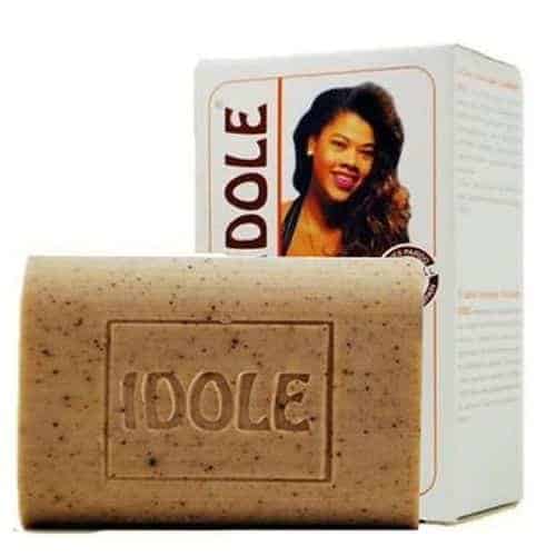 Idole gold exfoliating whitening soap 200g