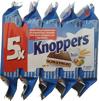 Knoppers Haselnut Wafer 5pcs