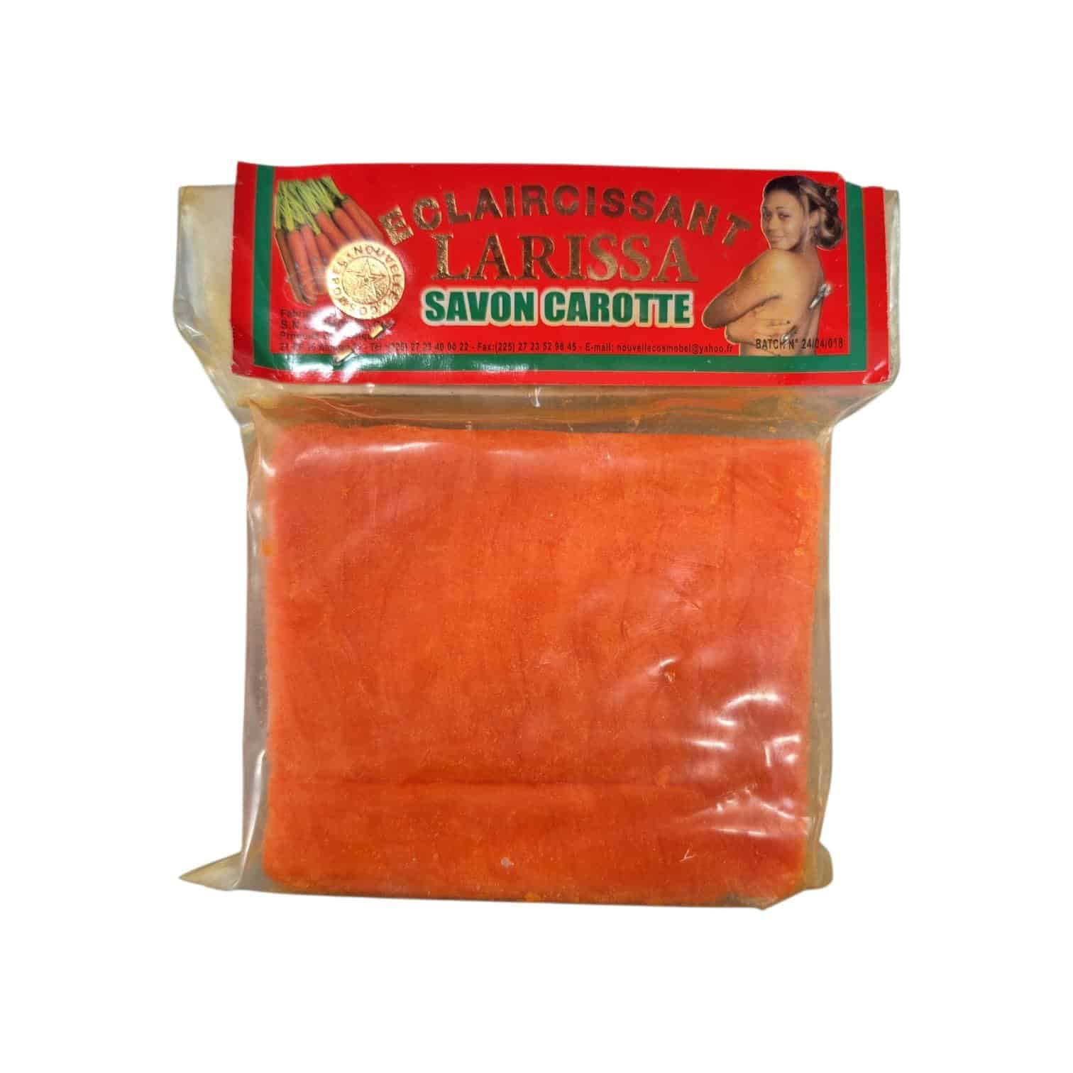 Eclaircissant lightening larissa carrot soap 225g