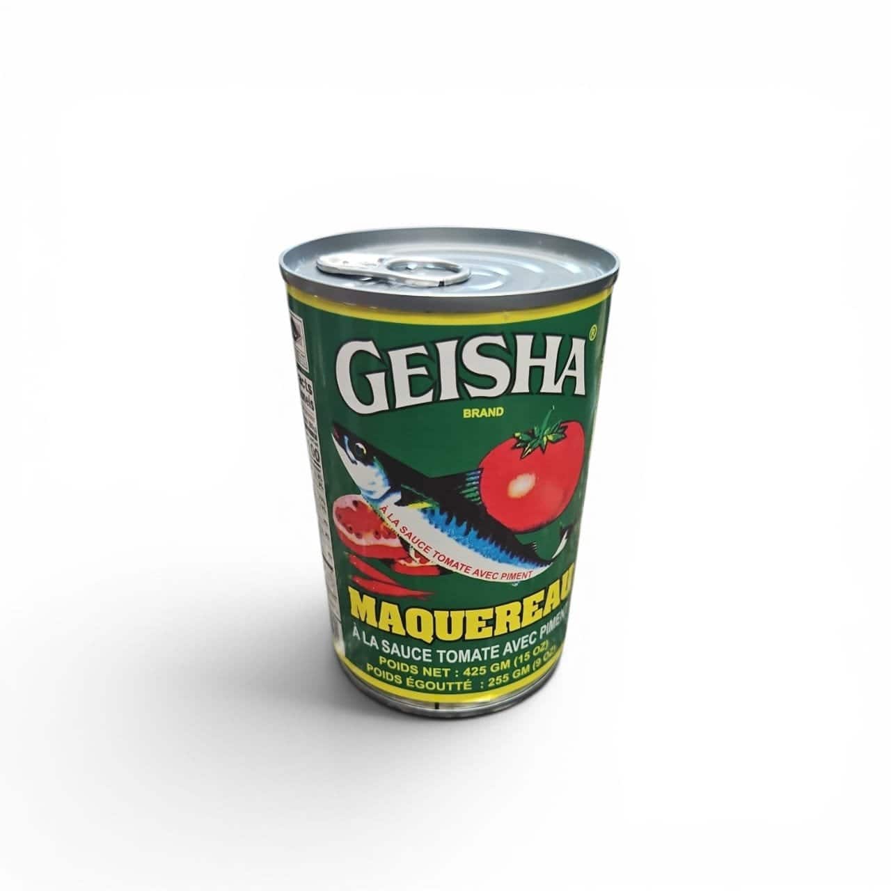 Geisha mackerel in tomato sauce with chili 425g Green