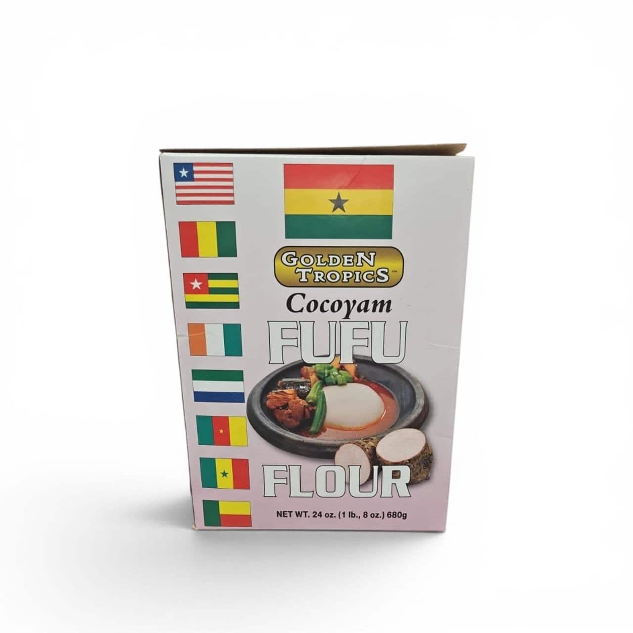 Golden tropics cocoyam fufu flour 1lb