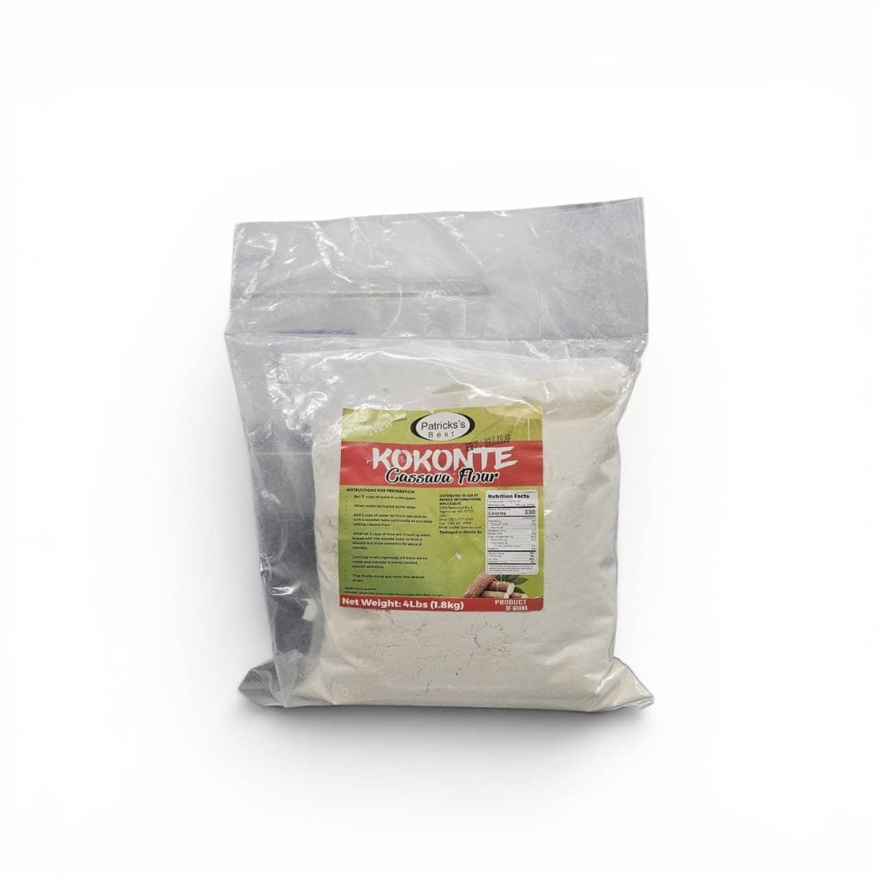 Patricks best kokonte cassava flour 4lbs