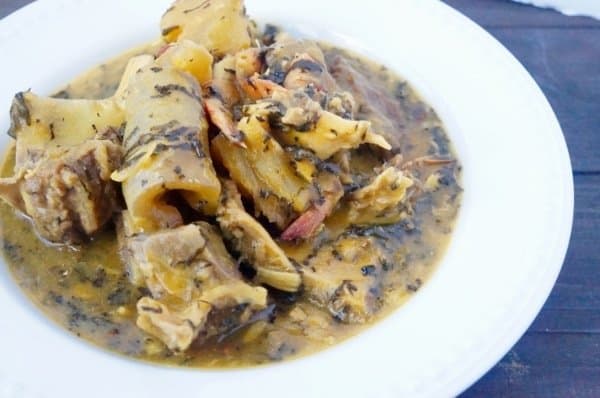 Bitter leaf soup