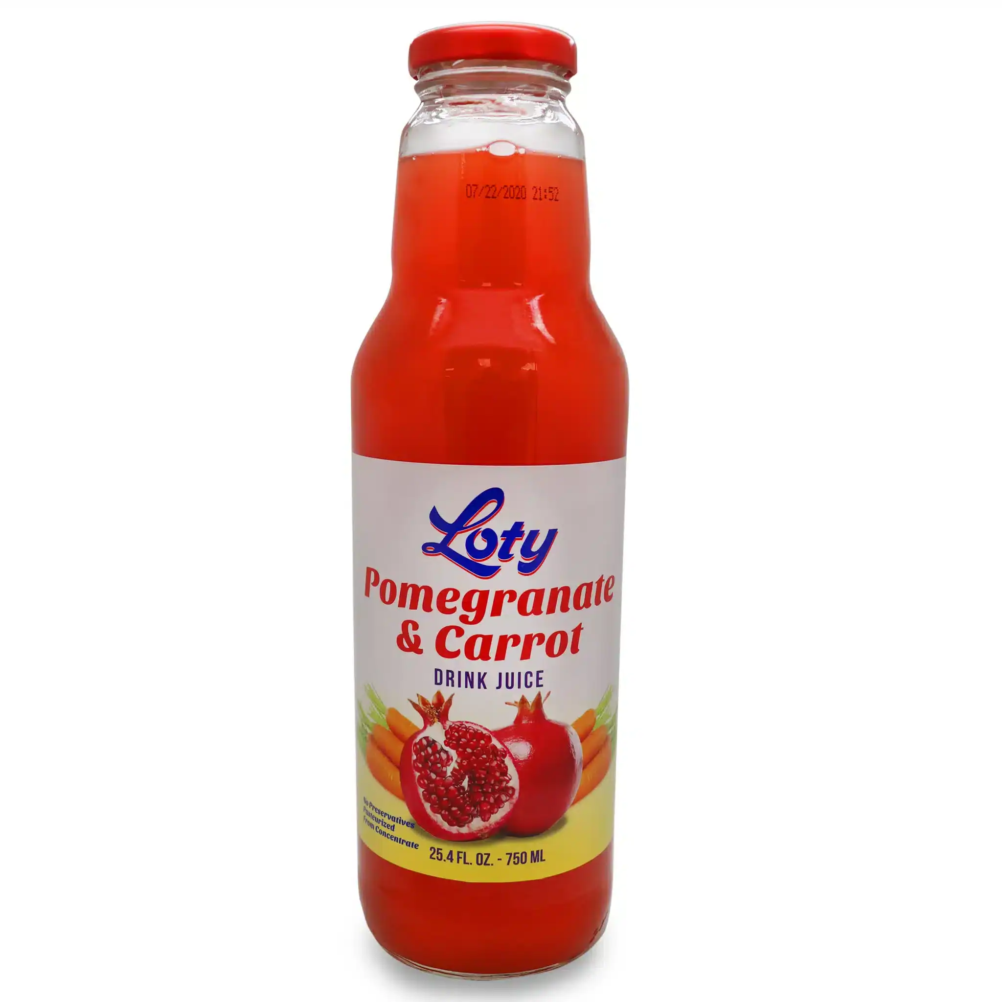 Loty Pomegranate and carrot 750ml