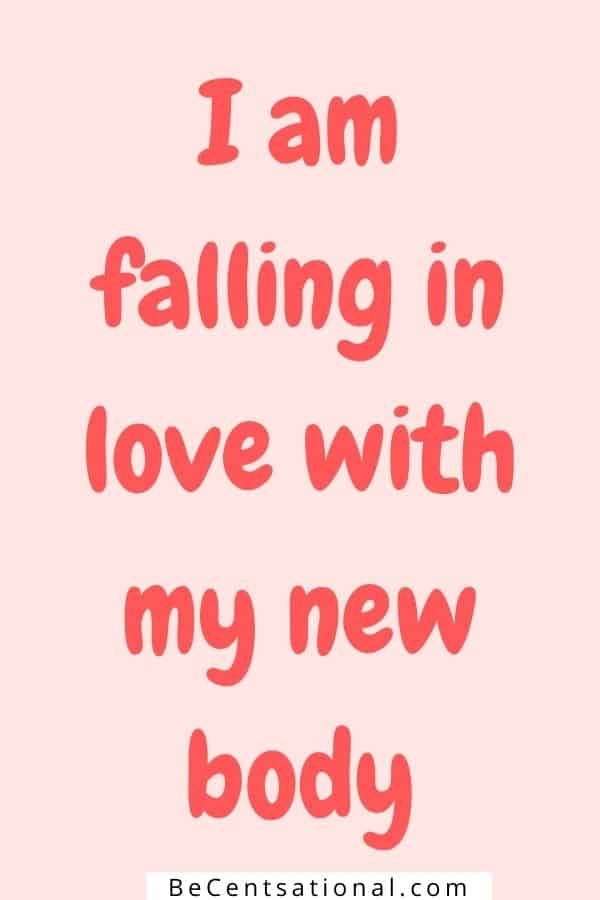 Positive Affirmation for Weight Loss