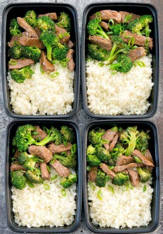 BEEF AND BROCCOLI MEAL PREP ideas