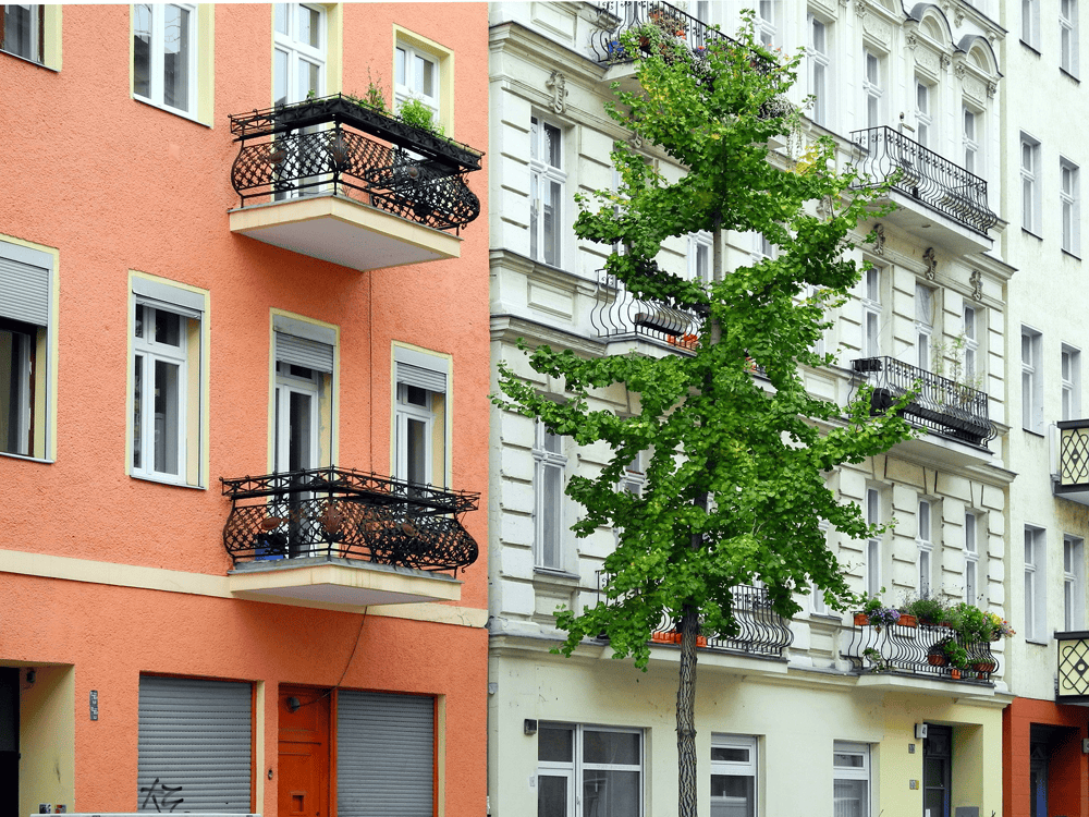Berlin Häuserfassade