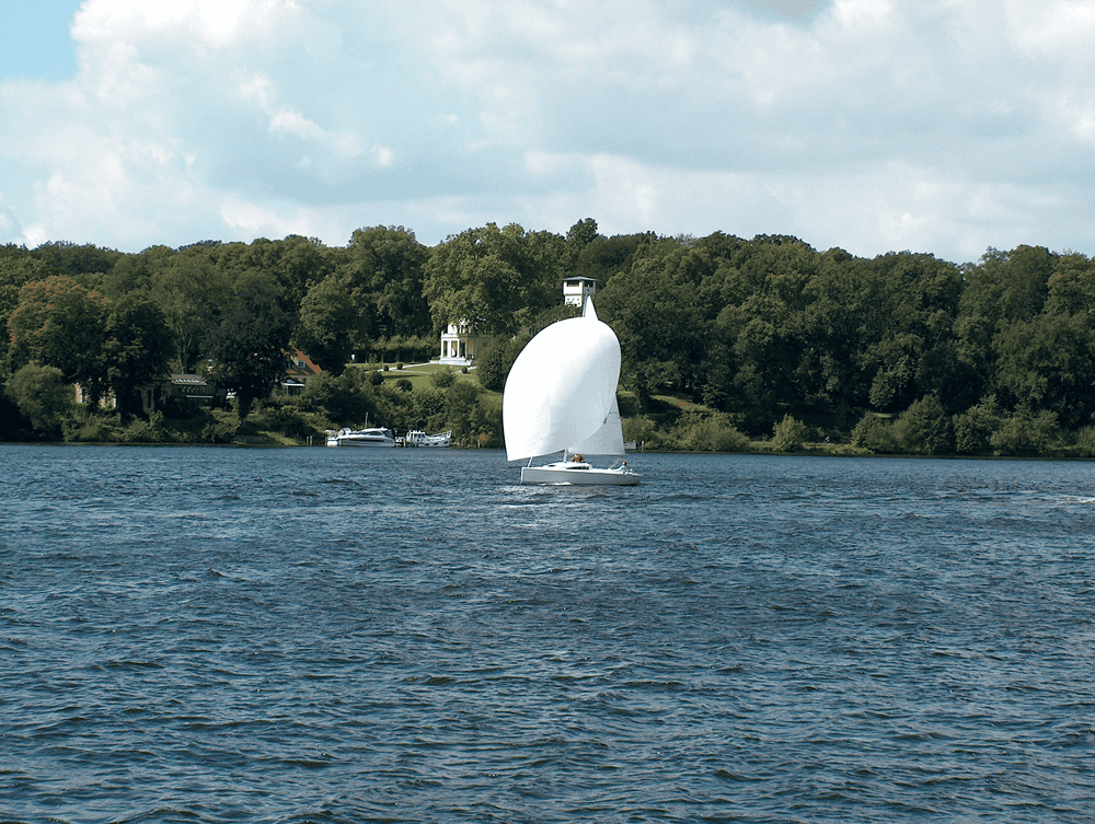 segeboot, wasser, Havel