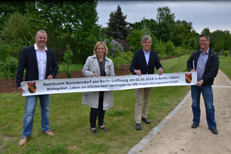 Eröffnung Park Am Klötzebecken Bild BA Reinickendorf