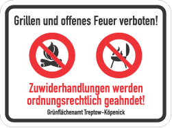 Grillverbot, Treptower park