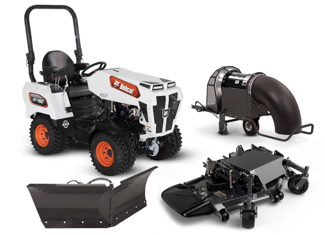 Browse Specs and more for the Bobcat AT450 Articulating Tractor - Bobcat of Huntsville