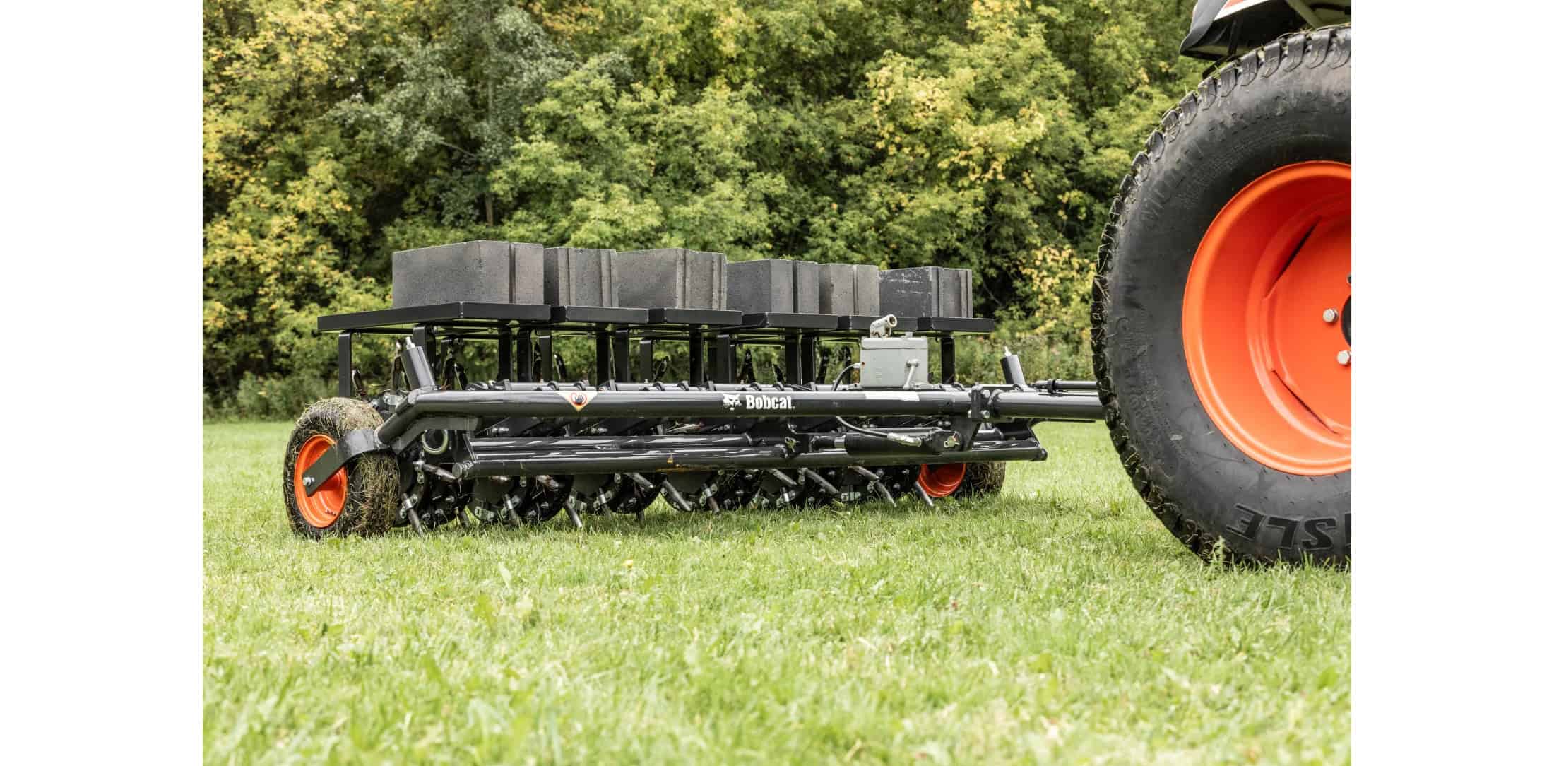 Browse Specs and more for the Bobcat AE72 Tow-Behind Aerator - Bobcat of Huntsville