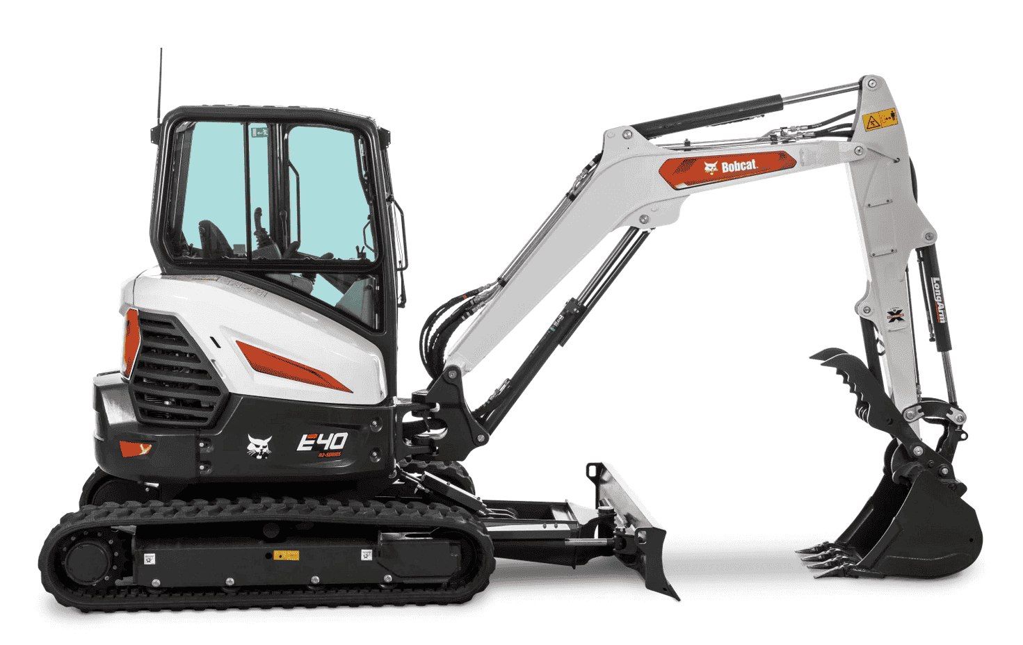 Browse Specs and more for the Bobcat E40 Compact Excavator - Bobcat of Huntsville
