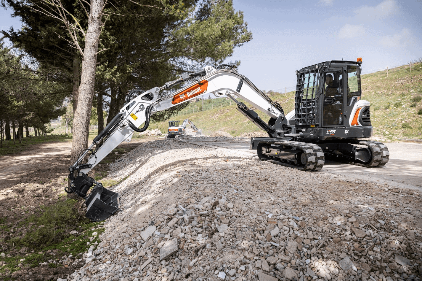 Browse Specs and more for the Bobcat E88 Compact Excavator - Bobcat of Indy