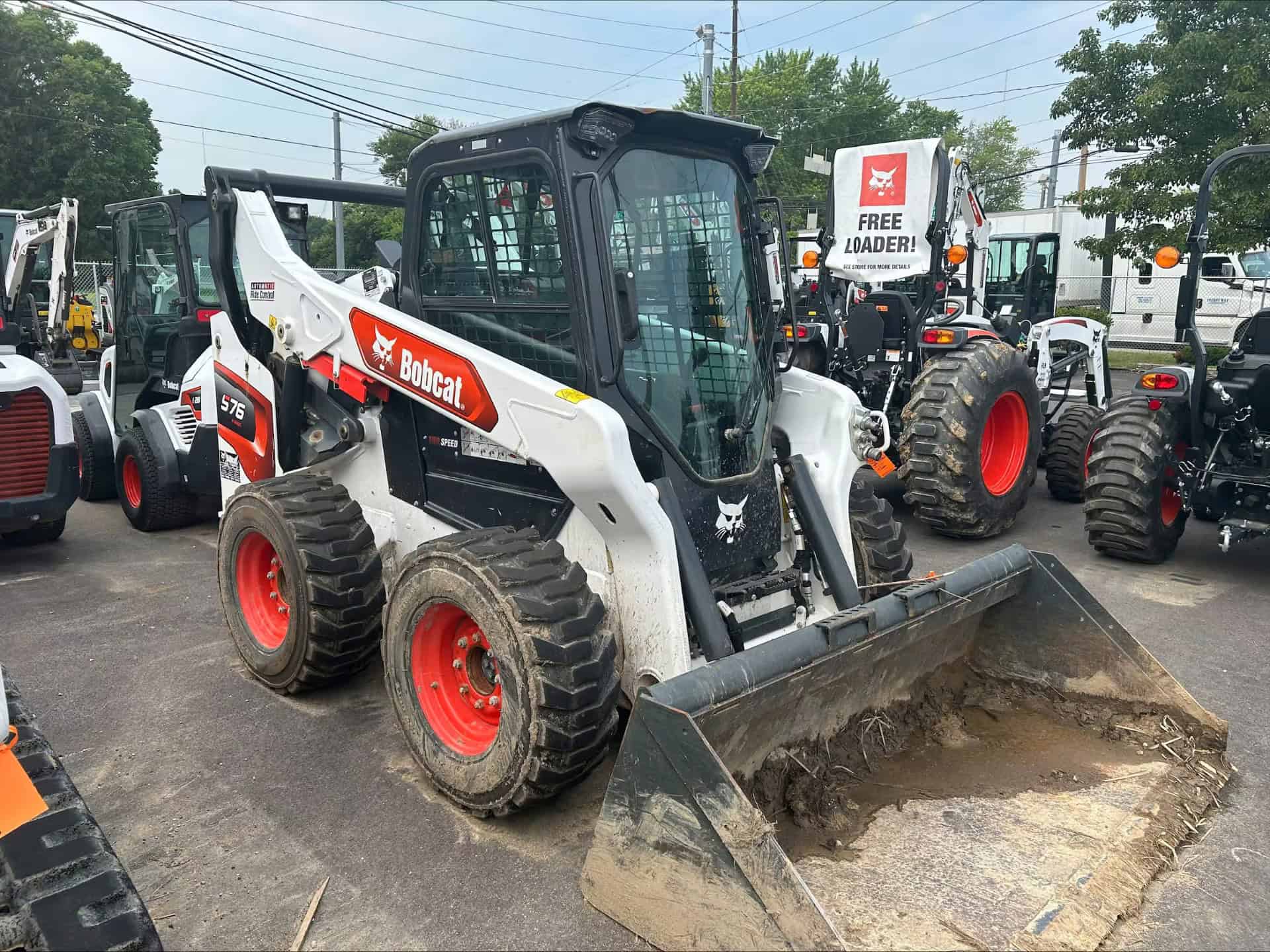 Buy a Used 2023 S76-U BOBCAT SKID STEER LOADER - Bobcat of Indy