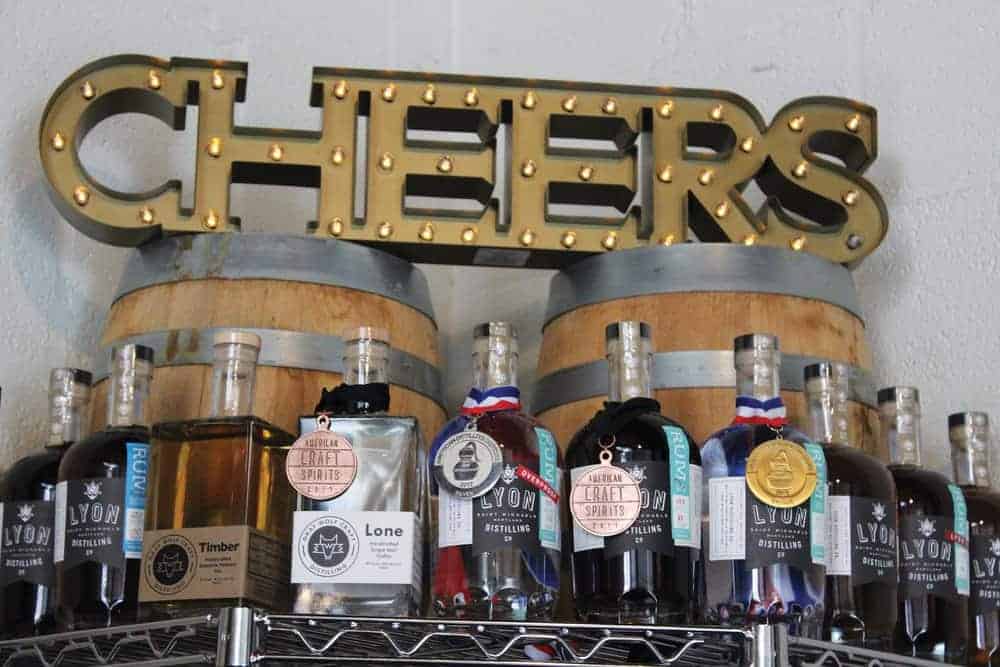 The tasting rack beckons. Photo by Laura Boycourt.
