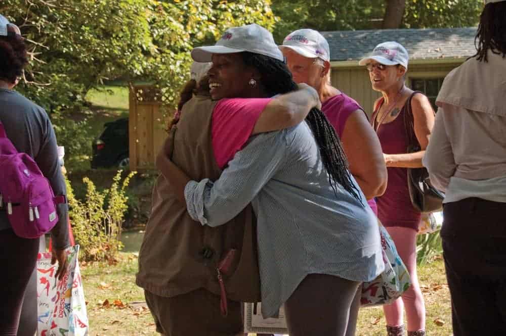 Being around women who completely get it is huge,” one participant confides. Photo by Marty LeGrand