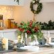 Christmas Artificial Pine Branches with Red Berry