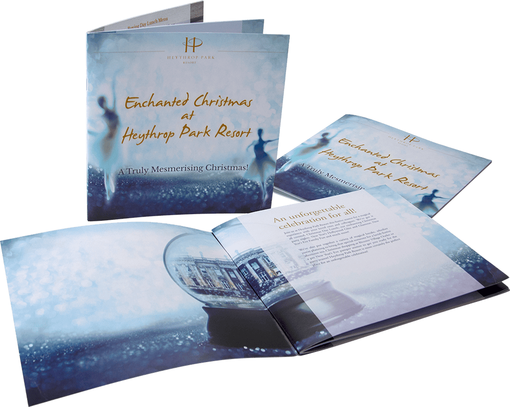 Full Colour Saddle Stiched Sustainable Brochure