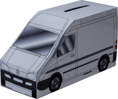 VAN/AMBULANCE CHARITY COLLECTION BOX