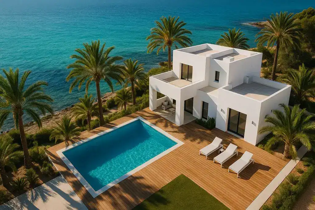 Vídeo y fotografía aérea para real estate, villas e inmobiliarias premium