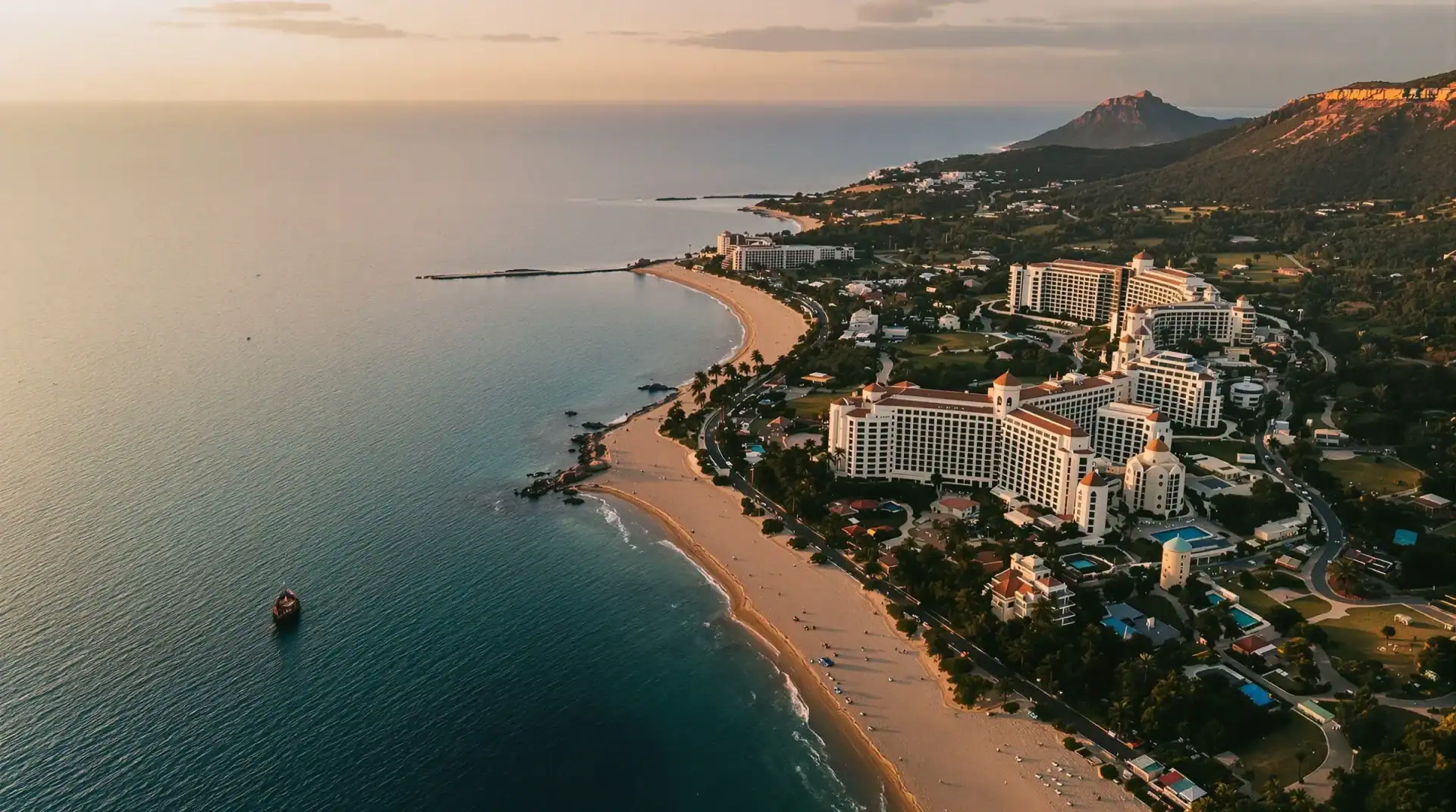 Vídeo turístico con drone para hoteles 4 estrellas