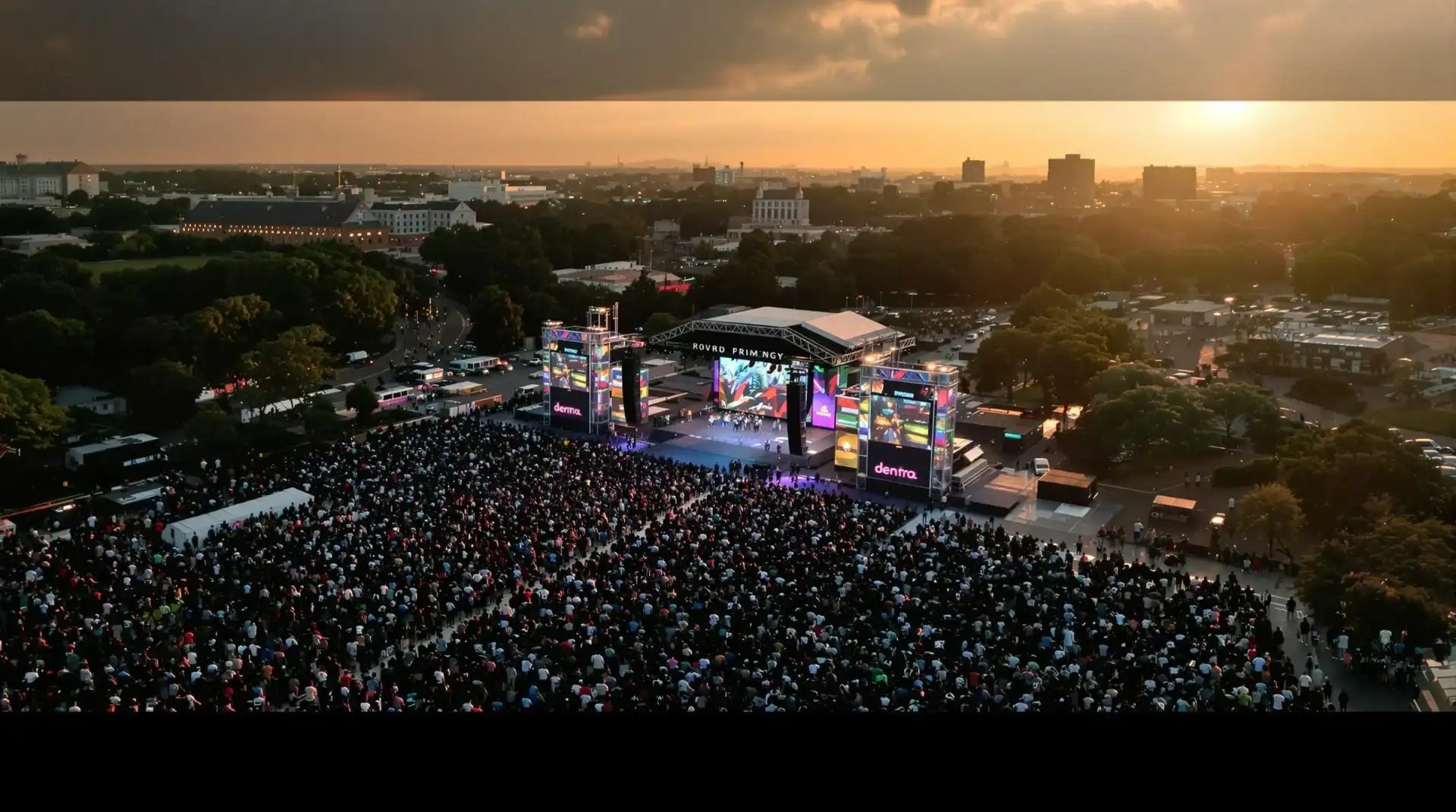 Cobertura aérea con drones para eventos corporativos y ferias