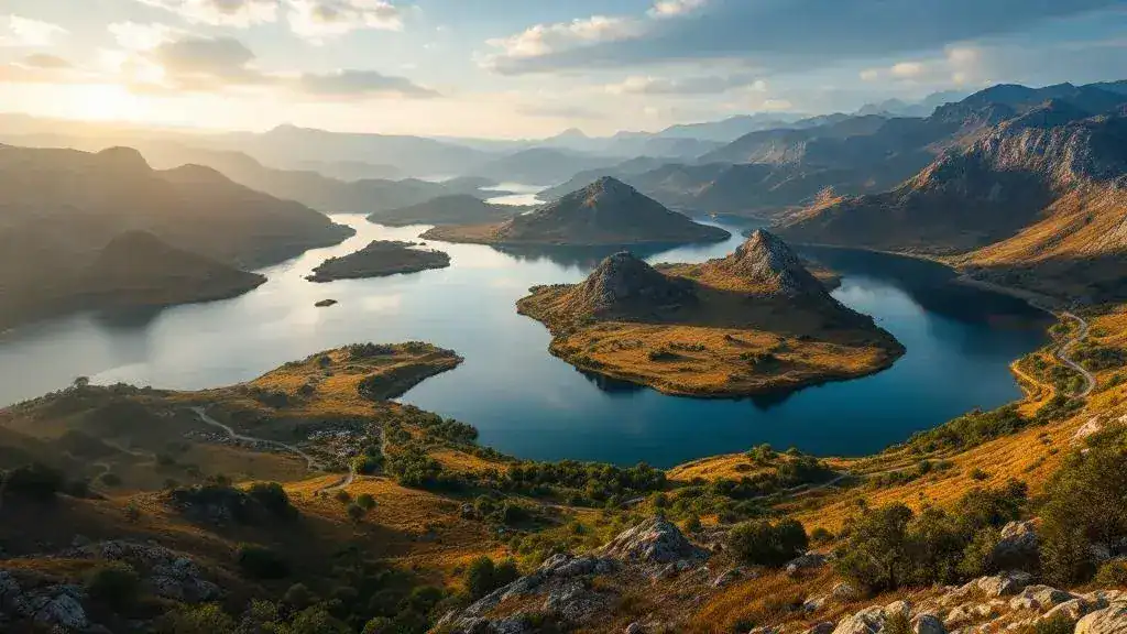 Vídeo aéreo del Embalse de Elda para promoción turística y ambiental