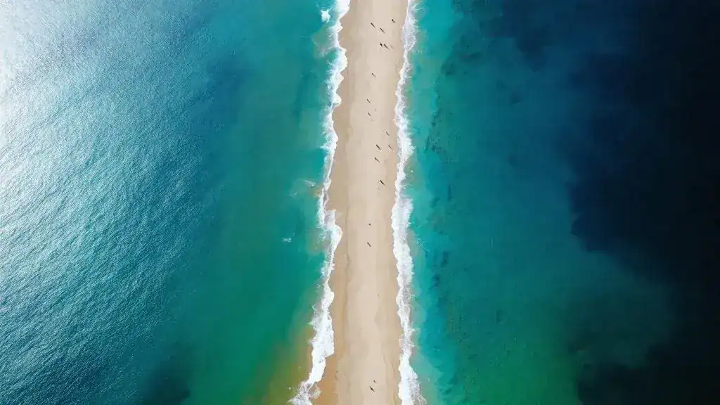 Filmación aérea de Playa de la Concha en Oropesa del Mar con drone