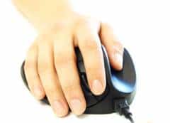 de muis ligt in de hand als gegoten