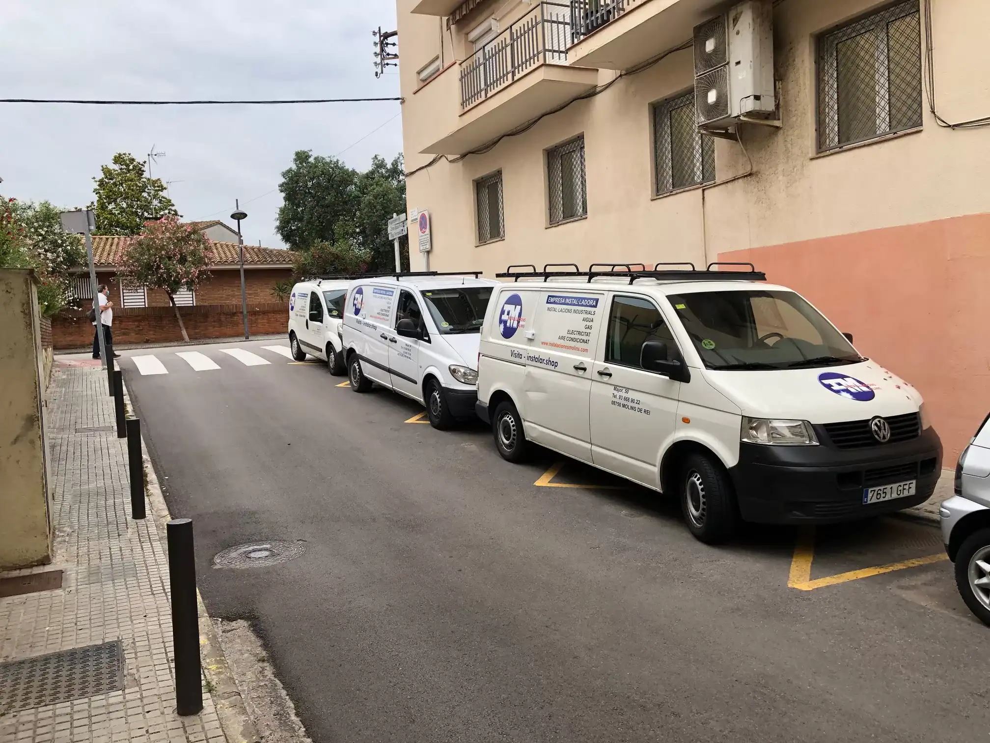Trabajo de electricista realizado en Molins de Rei